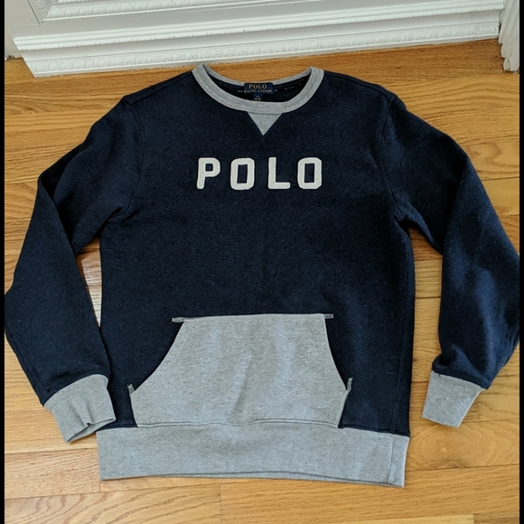 Ralph Lauren Sweatshirt. Size Large 14-16. EUC - Picture 1 of 2